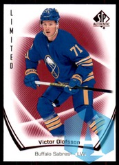 2021-22 SP Authentic Limited Red #64 Victor Olofsson - Buffalo Sabres